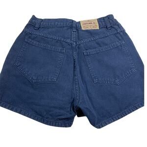 VTG Michael G Blue Denim High Waist Shorts size 11 Made in USA